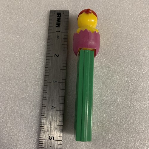 Vintage Pez Dispenser Easter Chick And Egg No Feet Austria - Picture 4 of 16