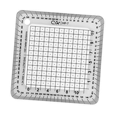 Utm Grid Degrees 1/24,000 Learning for Traveling Land Navigation Map Reading