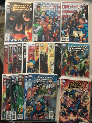 JUSTICE LEAGUE OF AMERICA #0 - #34 NM COMIC RUN - 2006-2009 - ALEX ROSS TURNER
