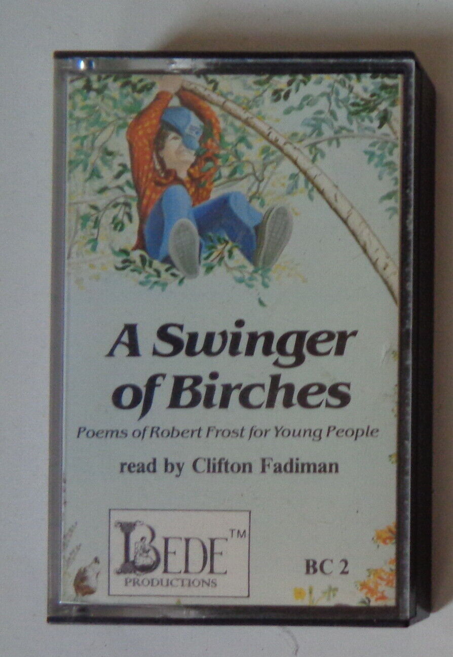 A Swinger of Birches Poems of Robert Frost For Young People Audio cassette book eBay pic