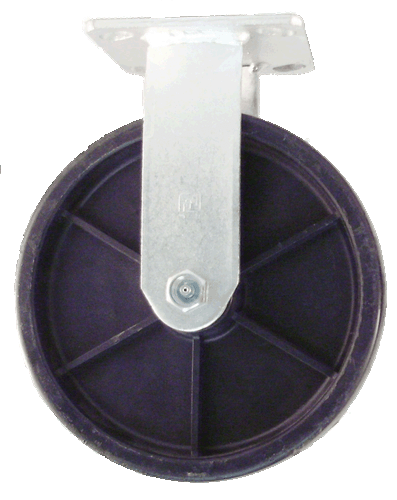 6PHPRSB 6" Toolbox Caster Set of 4 with Top Lock Brake, 3000 lb. Capacity - Picture 3 of 3