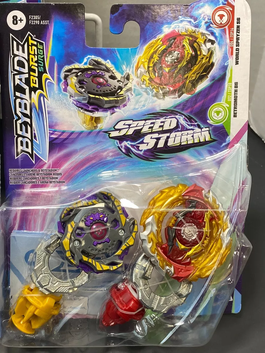 Beyblade Burst Surge Speedstorm Spark Power Set, Includes Top and Launcher