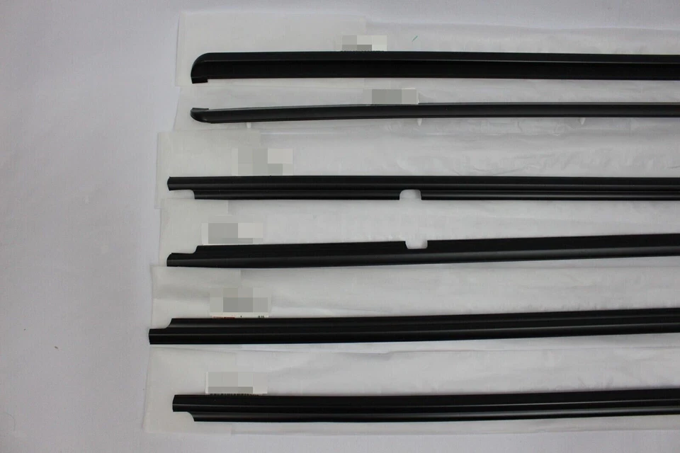 For Toyota Lexus LX470 Land Cruiser 98-07 Window Glass Seal Door Belt Strip 6PCS Foto 2 de 4