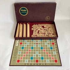 Vintage 1948 Scrabble Board Game by Selchow & Righter Co. New York, NY USA