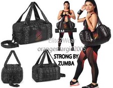 Zumba STRONG Jumbo Tote Gym Bag Duffel Gym Travel Spacious Durable 20L X12H x10D