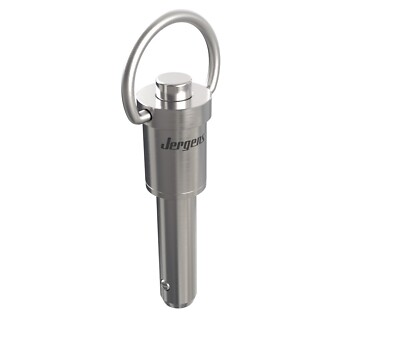 Jergens Quick-Release Pin (KLP), Ring Handle, 5/16'' x 2.50'', Alloy Steel