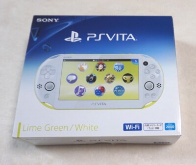 Nintendo Switch SONY PlayStationVITA PCH-2000 ZA SONY PS Vita PCH-2000 ZA23 Aqua Blue Console Wi-Fi model