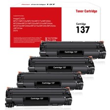4PK For CRG137 Canon 137 Toner Cartridge imageCLASS MF236n MF232w MF244dw MF212w