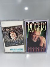 Kenny Rogers Cassettes 2nd Album Lot of 2 Love is Strange  Kenny Rogers 1977