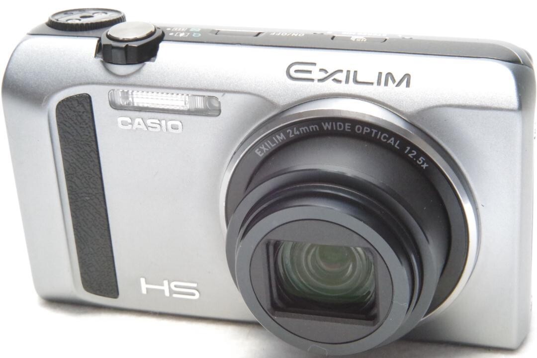 CASIO EXILIM EX-ZR400 16MP Compact Digital Camera Silver w/battery