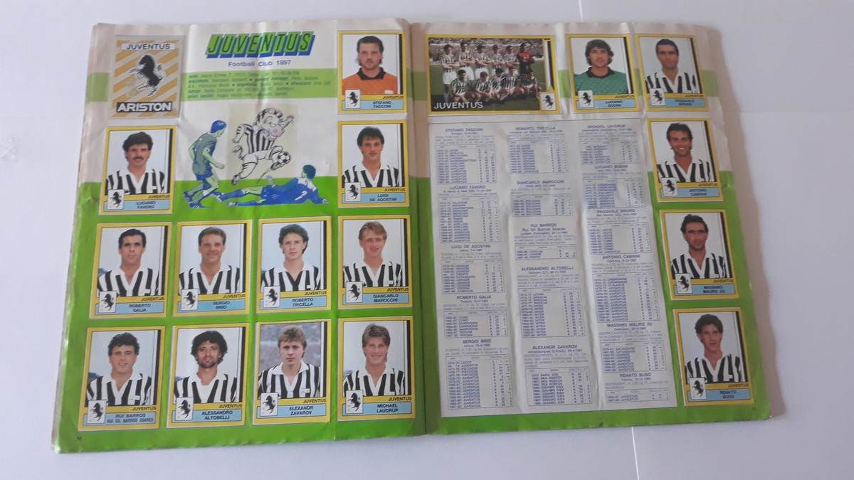 Calciatori Panini 1988/89 Figurine Sticker N.79 Avec Velina Originale