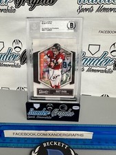 MATT RYAN 2010 PANINI CLASSICS SIGNED AUTOGRAPHED FOOTBALL CARD BECKETT BGS BAS