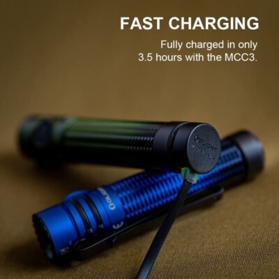 Olight Warrior Mini 3 Portable Tactical Rechargeable Flashlight