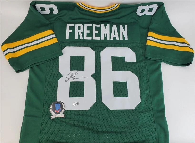 Antonio Freeman Signed Green Bay Packers Jersey Beckett Super