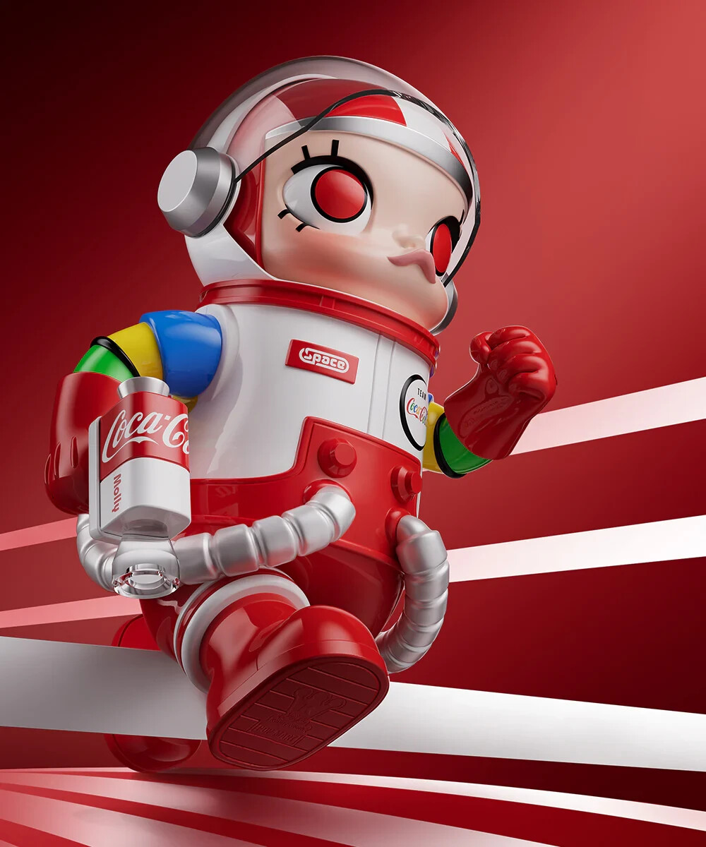 その他 MEGA SPACE MOLLY 400% TEAM COCA-COLA POP MART MEGA SPACE MOLLY 400% TEAM COCA-COLA | eBay