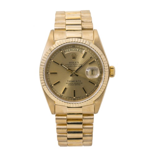 Rolex Day-Date 18078 President Tiffany 