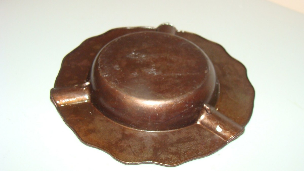 Grand Canyon Arizona Copper/Metal Ashtray Souvenir 5