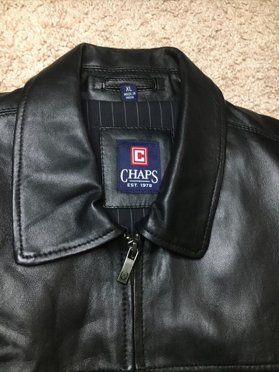 Vintage Ralph Lauren Chaps Soft Leather Jacket Men's Size XL Vintage Ralph Lauren Chaps Soft Leather Jacket Men's Size XL