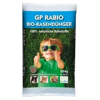Gp Rabio Bio-RasendüNger Org. RasendüNger 20Kg Sack 200-400 M² Npk-DüNger 9+3+6