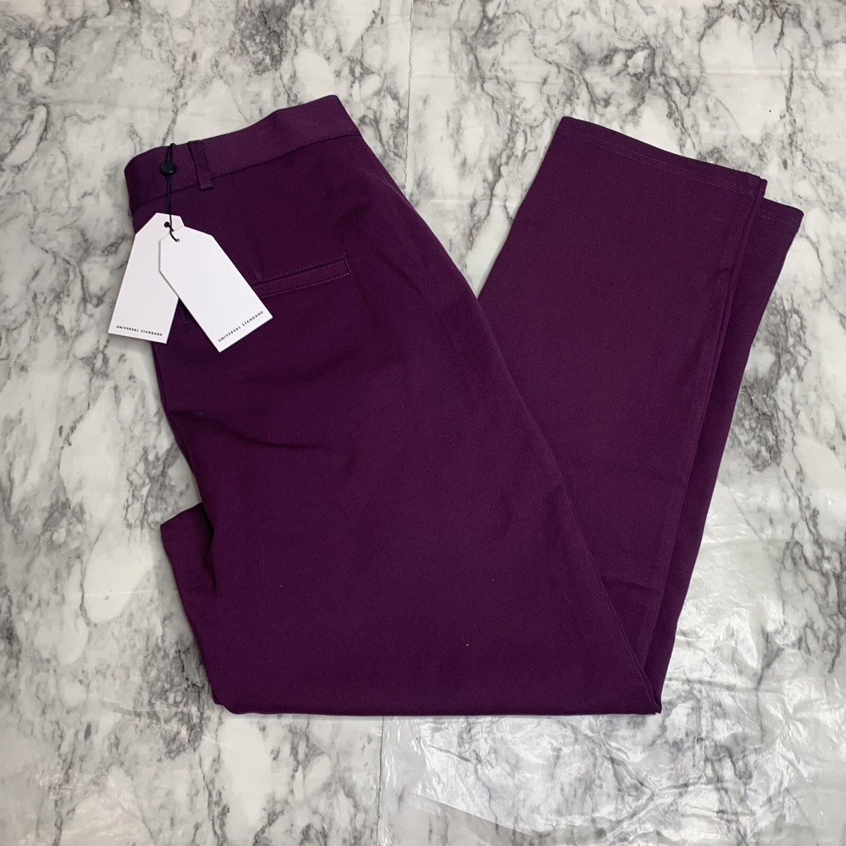 purple cigarette trousers Universal Standard Cigarette Work Pants career Purple Size 3XS (2 / 4 ) NWT  NEW