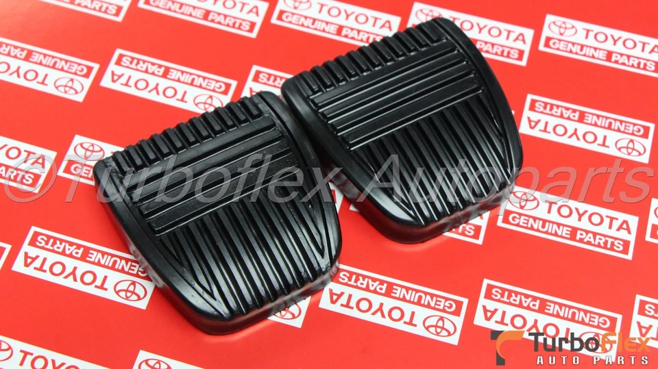 Juego de 2 pastillas de pedal de freno de embrague originales Toyota OEM 31321-14020 Foto 3 de 3