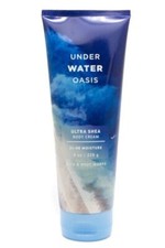 BATH & BODY WORKS UNDER WATER OASIS ULTRA SHEA BODY CREAM 8 OZ