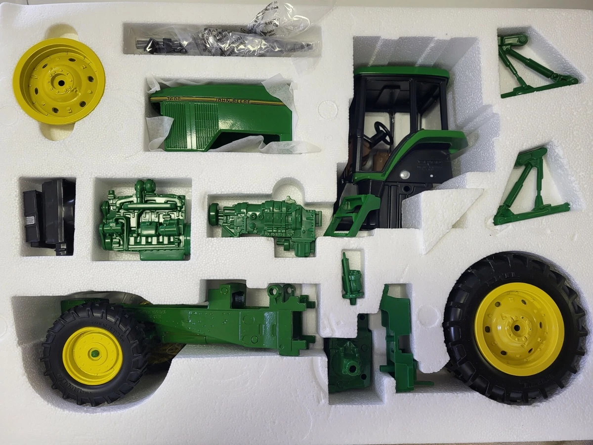 1992 Ertl 1 16 John Deere 6000 7000 Series Tractor Model Kit w Box Instruction