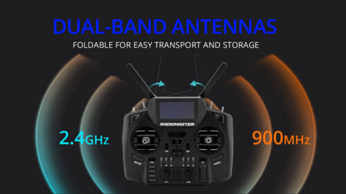 Radiomaster GX12 Radio Transmitter Controller Dual-band 2.4GHz/900MHz 16CH ELRS - Picture 20 of 24