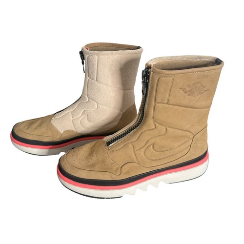 Air Jordan 1 Jester XX Utility Pack Womens 9 Beige Sneaker Boots AV3722 200 - Picture 5 of 14
