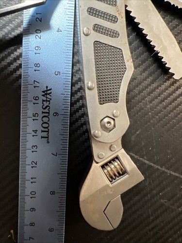 Husky 8in1 Tool With Crescent Wrench-
