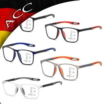 DE Gleitsicht TR90 Lesebrille Sport Herren +1,0 1,5 2,0 2,5 3,0 3,5 4,0