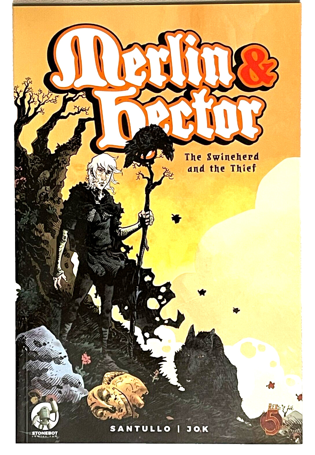 MERLIN & HECTOR PORQUERO Y EL LADRÓN TPB 2022 ROJO 5 TP NUEVO SIN LEER