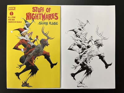 STUFF OF NIGHTMARES SLAY RIDE #1 1:5 + 1:10 JAE LEE JUNE CHUNG VAR SET PRO-SHIPS