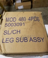 Virco 4000 Series Activity Table Adjustable Thin Profile Legs - QTY 4