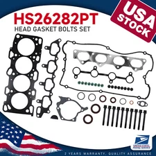 HS26282PT Cylinder Head Gasket Set w/ Bolts For 2001-05 Kia Magentis Optima 2.4L