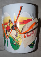 Vintage W/Tags The Cherokees mad by Native Americans Toy Drum Indian Scene