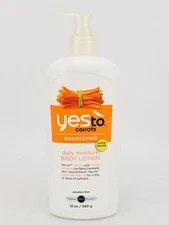 Yes to Carrots Nourishing Daily Moisture Body Lotion 12 Oz Jumbo Pump