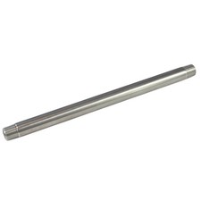 HFS(R) Nipple Pipe Fitting 12" Length, 1/2" NPT Male x 1/2" NPT Male, SS304