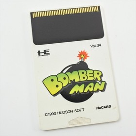 PC Engine Hu BOMBERMAN Card Only pe