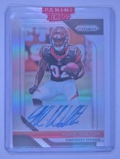 2018 Panini Prizm Mark Walton #RA-MWA Rookie Auto Silver Bengals
