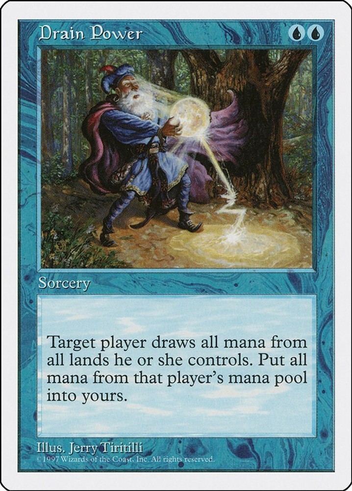 Drain Power #82 (NM) Fifth Edition (5ED) MTG