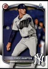 Chase Hampton 2025 Bowman Prospects New York Yankees #BP-57