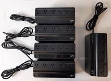Lot of 5 APC Back-UPS 425 BE425M Uninterruptible Power Supply - No Batteries