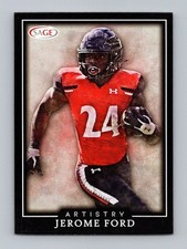 2022 SAGE Artistry #62 Jerome Ford Near Mint or Better