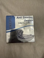 Anti Snore Mouthpiece Aid, Stop Snoring Stopper Device DKEPA New Sealed