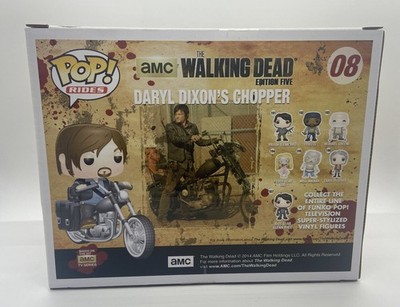 FUNKO POP RIDES WALKING DEAD DARYL DIXONS CHOPPER 08 BIKER