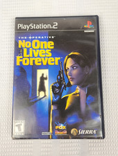 Sierra The Operative: No One Lives Forever Shooter PS2 T NTSC-U/C Complete 
