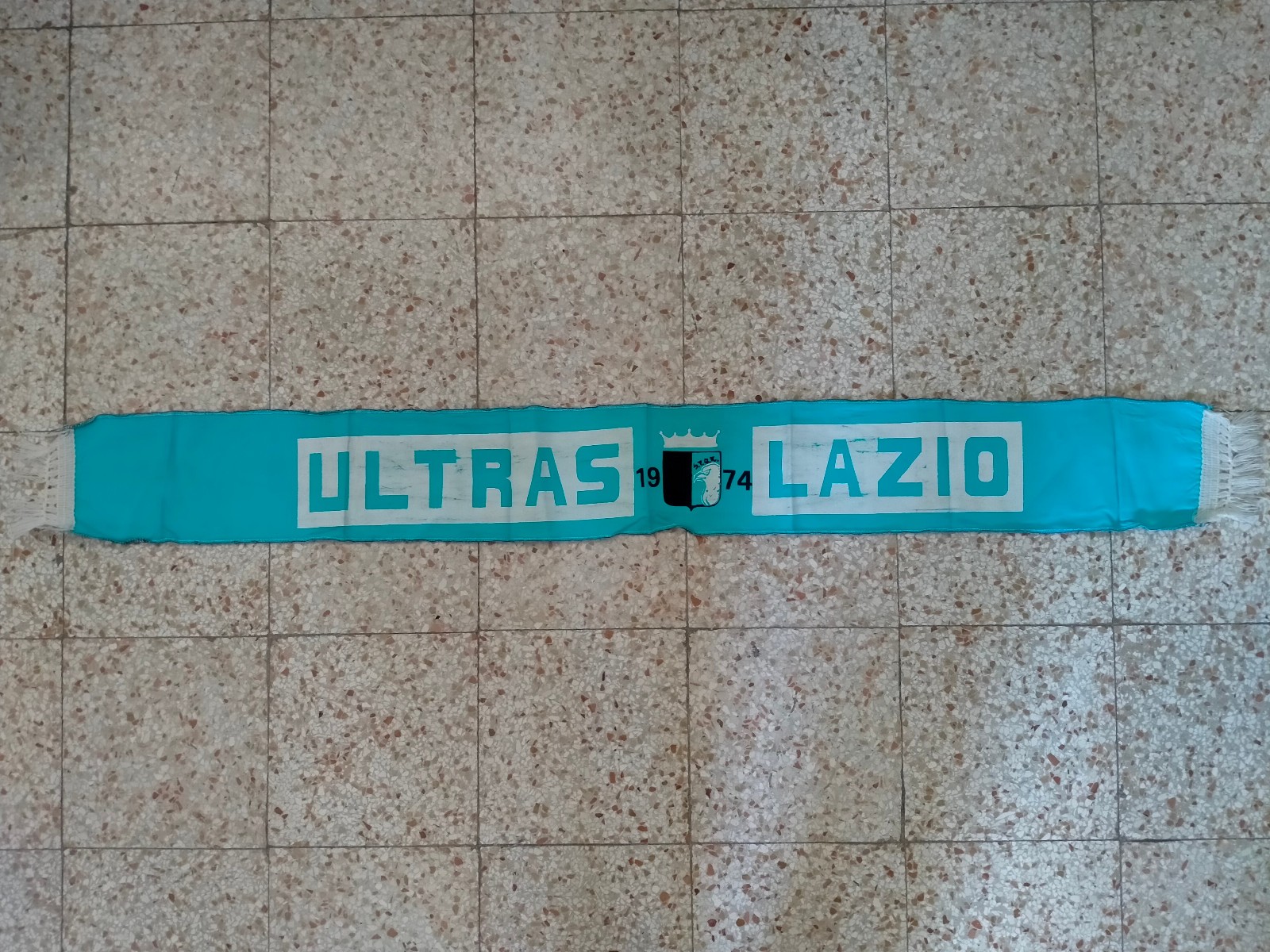 Sciarpa ultras Lazio raso anni '80
