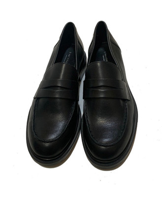 Vagabond Black Leather Loafers Women's Size 8 Black shoes