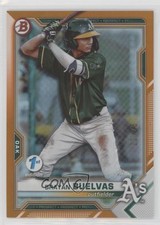 2021 Bowman Draft 1st Edition Orange Foil 22/25 Brayan Buelvas #BD-39 0c3e